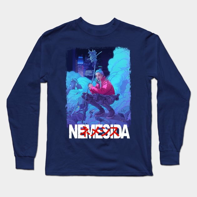 Nemesida Long Sleeve T-Shirt by KAENKODI